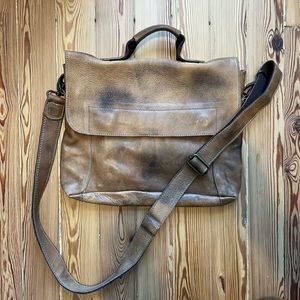 Bed Stu Messenger Leather Bag
